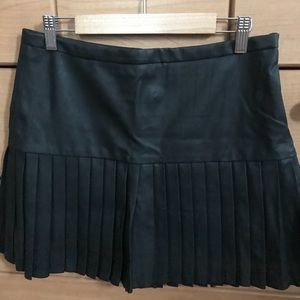 Leather skirt
